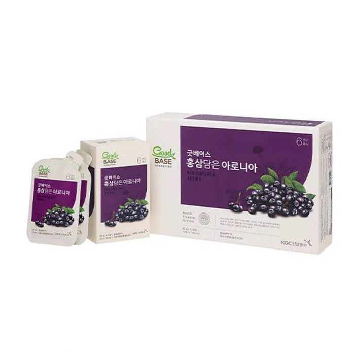 Nước Hồng Sâm Goodbase Aronia 50ml x 30 Gói - KGC Jung Kwan Jang Việt Nam