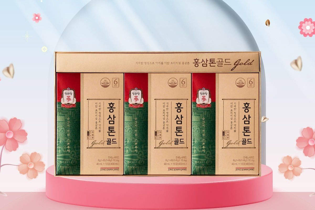 Nước Hồng Sâm Tonic Gold KGC Jung Kwan Jang