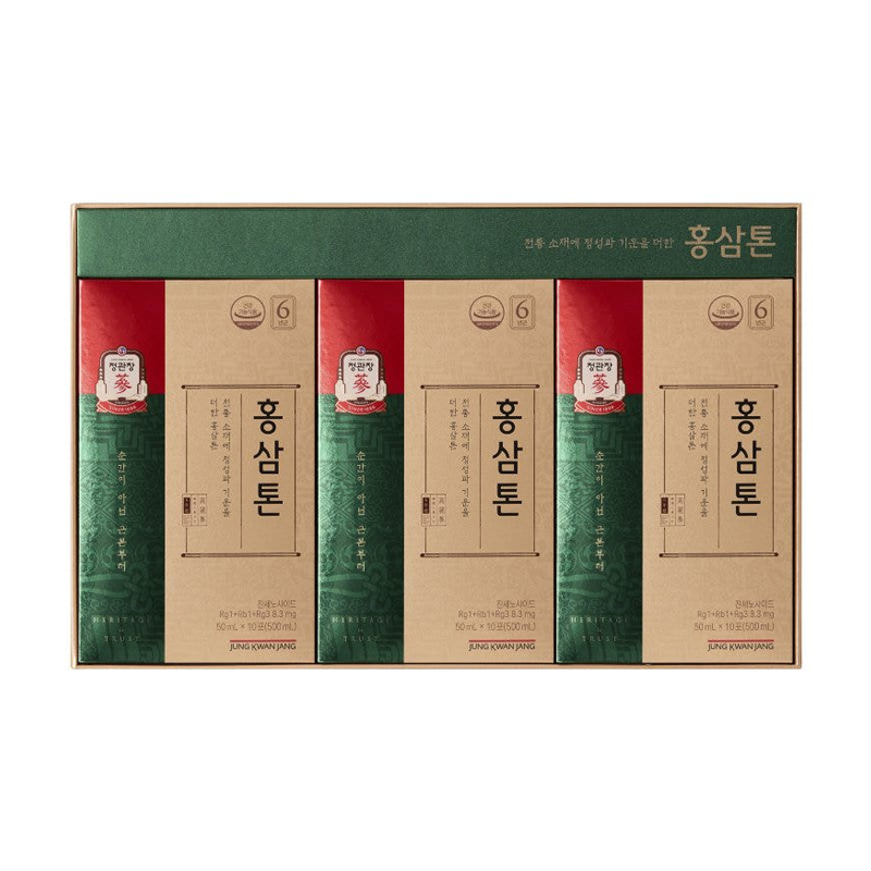 Nước Hồng Sâm Pha Sẵn Tonic Origin - Tonin Mild 50 mL x 30 gói