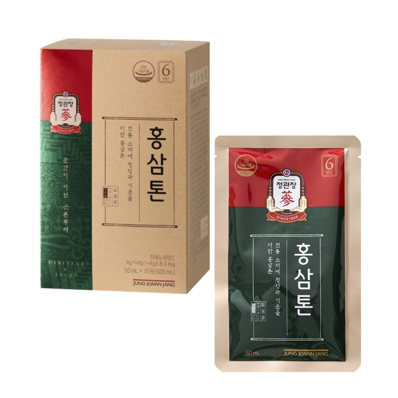 Nước Hồng Sâm Pha Sẵn Tonic Origin - Tonin Mild 50 mL x 30 gói