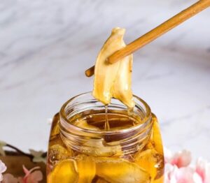 hồng sâm ngâm mật ong