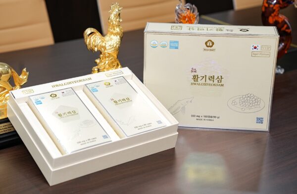 Viên thiên sâm trứng cá tầm Hwalgiryeoksam - 180 viên