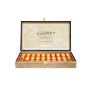 An Cung Ngưu Hoàng Samsung Gum Jee Hwan Hộp Gỗ 60 viên