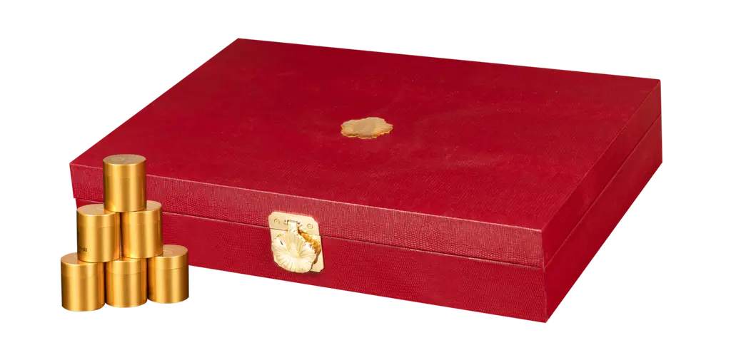 An Cung Chính Phủ Mugunghwa GongJinBo Hộp Gỗ 60 Viên