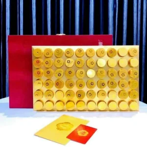 An Cung Chính Phủ Mugunghwa GongJinBo Hộp Gỗ 60 Viên