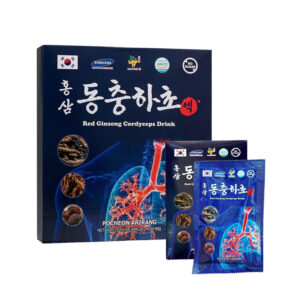 Nước hồng sâm đông trùng hạ thảo bổ phổi Pocheon Arirang